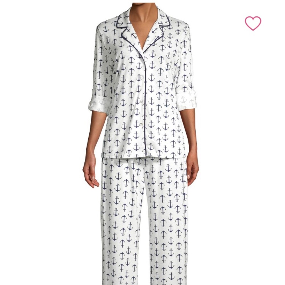 Cosabella 2-apiece Anchor Print Pajama Set